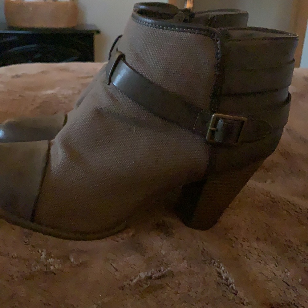 brown booties - Picture 2 of 2